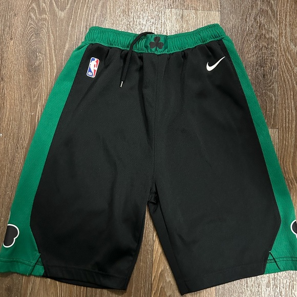 Nike Other - Nike Celtic Black and Green Authentic Basketball Shorts